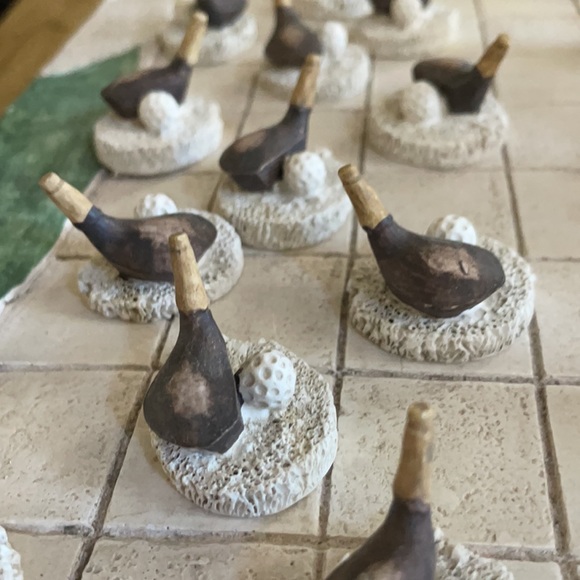 Hen Feathers Golf Checkers Set - Picture 8 of 15